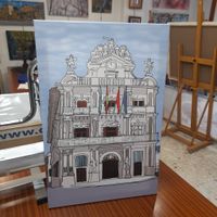 Ayuntamiento de Pamplona 80&euro; Medidas 60 x 40 cm